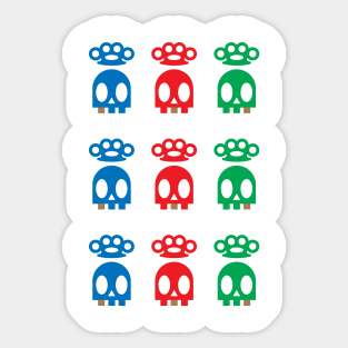 Killer Skulls Sticker